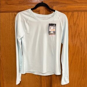 Puma Women's Sky Blue Long Sleeve Tee